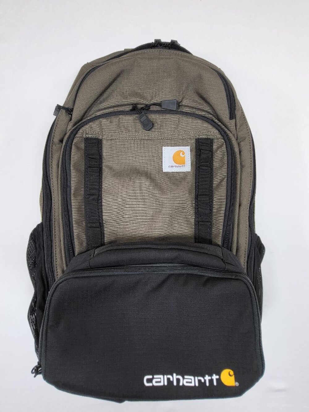 Carhartt 20 L Cargo Series Daypack +3 Can Cooler Carhartt Green Backpack Camping